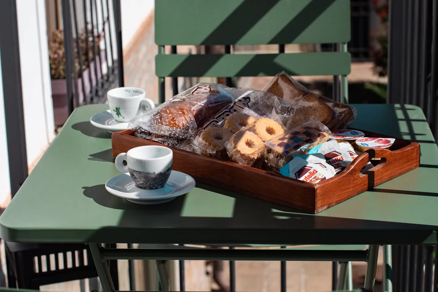 Prodotti confezionati per la colazione B&B Cà di Frè